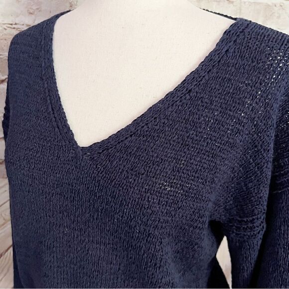 J. Crew flare sleeve loose knit pullover sweater - Picture 3 of 6